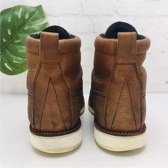 Red Wing Irish Setter 838 Boots Men's 10.5 EE (Wide) Brown Leather Wingshooter - Picture 5 of 14